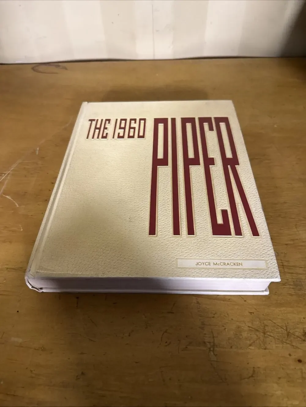 1960 SEAHOLM HIGH SCHOOL YEARBOOK BIRMINGHAM, MICHIGAN PIPER